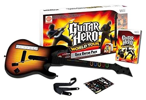 Wii Guitar Hero World Tour Guitar Kit