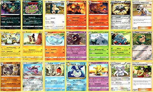 Seltene Holo/Reverse 10 Karten Pokemon Deutsch Cardcolosseum Booster! 